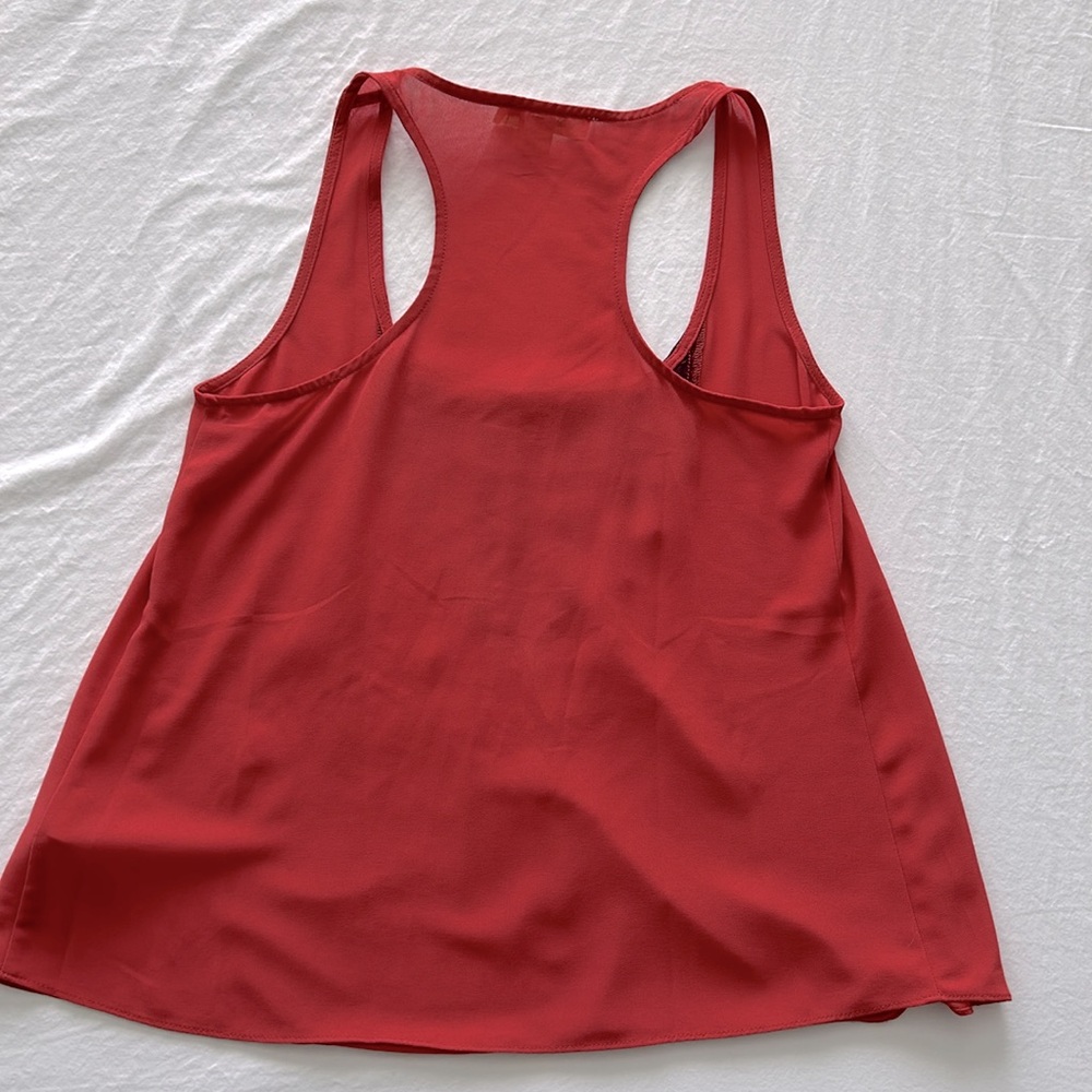 Staring at Stars |‎ Flowy Racerback Blouse | Sz Small - Picture 4 of 6
